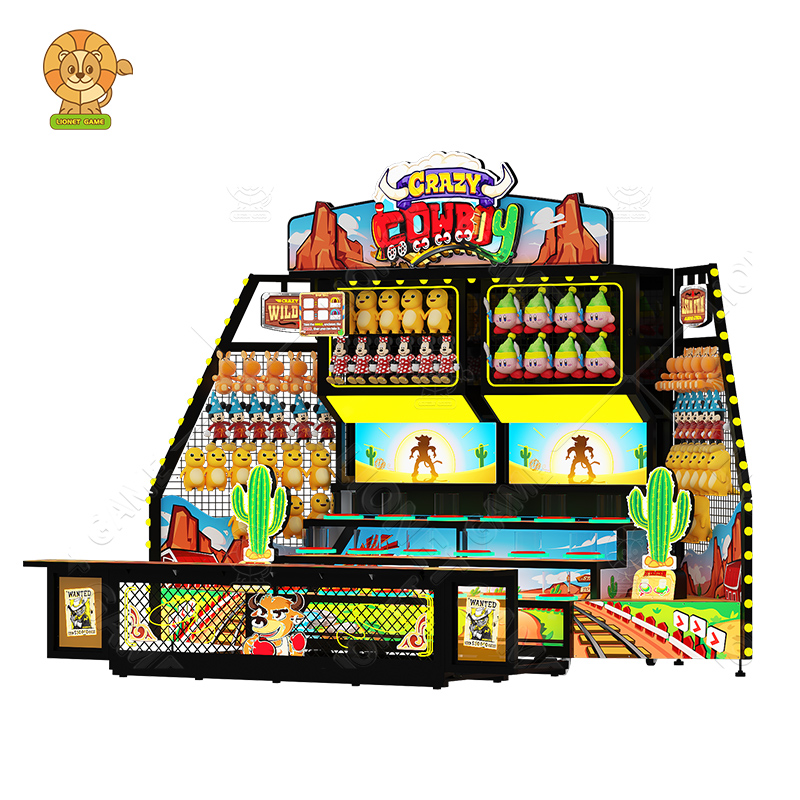 Super Drop carnival booth game -CrazyCowboy